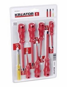8 DESTORNILLADORES AISLADOS CR/VANADIO KRT400201