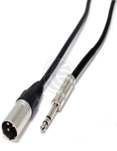 CONEXion XLR MACHO 2JACK 6.3MONO MACHO 5M JC765