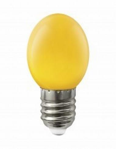 BOMBILLA LED ESFERICA E27 1.5W COLORES 24814