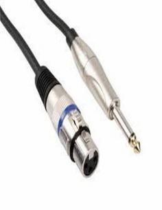 CONEXION XLR H JACK M MONO 1M JC211