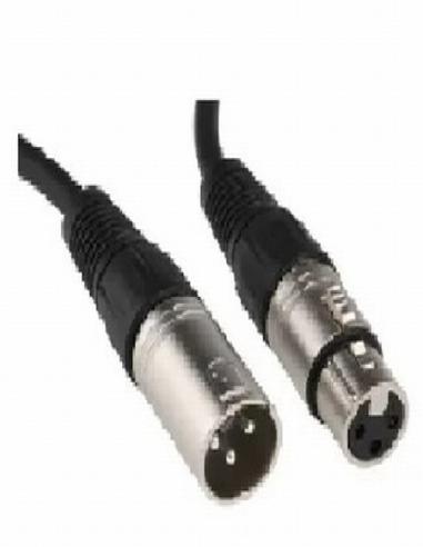 CONEXION  XLR MACHO A XLR HEMBRA 2M JC322