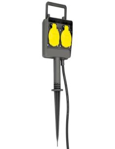 REGLETA RED PARA JARDIN EXTER. IP44 1E:2S MEL234