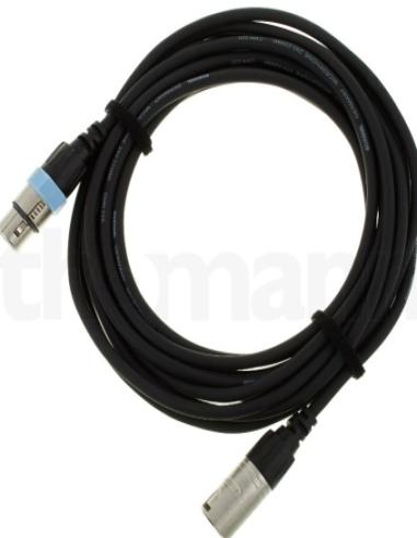 CABLE MICROFONO XLR MACH A XLR HEMBRA 5M 182686