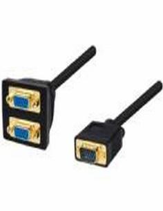 ADAPTADOR  VGA MACHO A 2 VGA HEMBRA CON355