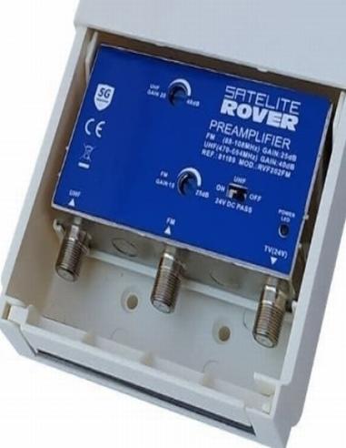 PREAMPLIFICADOR RVF 202 FM LTE 700 81189