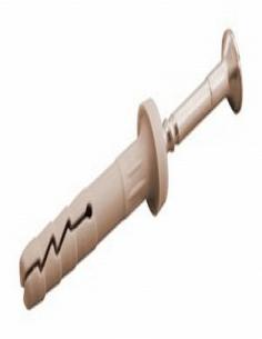 FIJACION CANALETA TACO + TORNILLO 4mm 48050/4